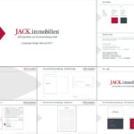 Jack.Immoblien & Jack.Capital - Corporate Design & Logo-Entwicklung - Ansicht Auszüge Corporate Design-Guide