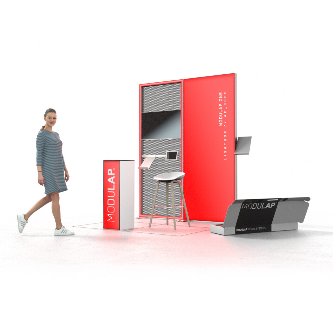 eest! MODULAP mobiler Messestand Set H_02