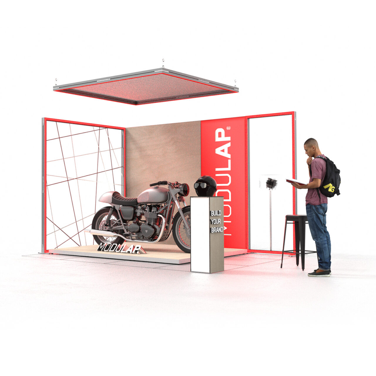 eest! MODULAP mobiler Messestand Set H_04